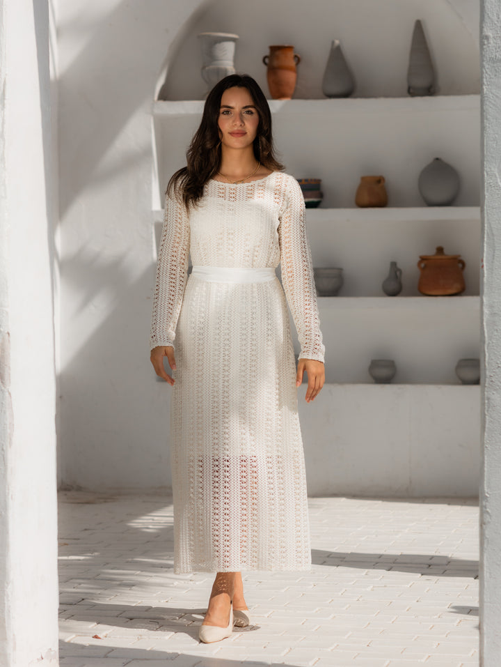 off shoulder dress