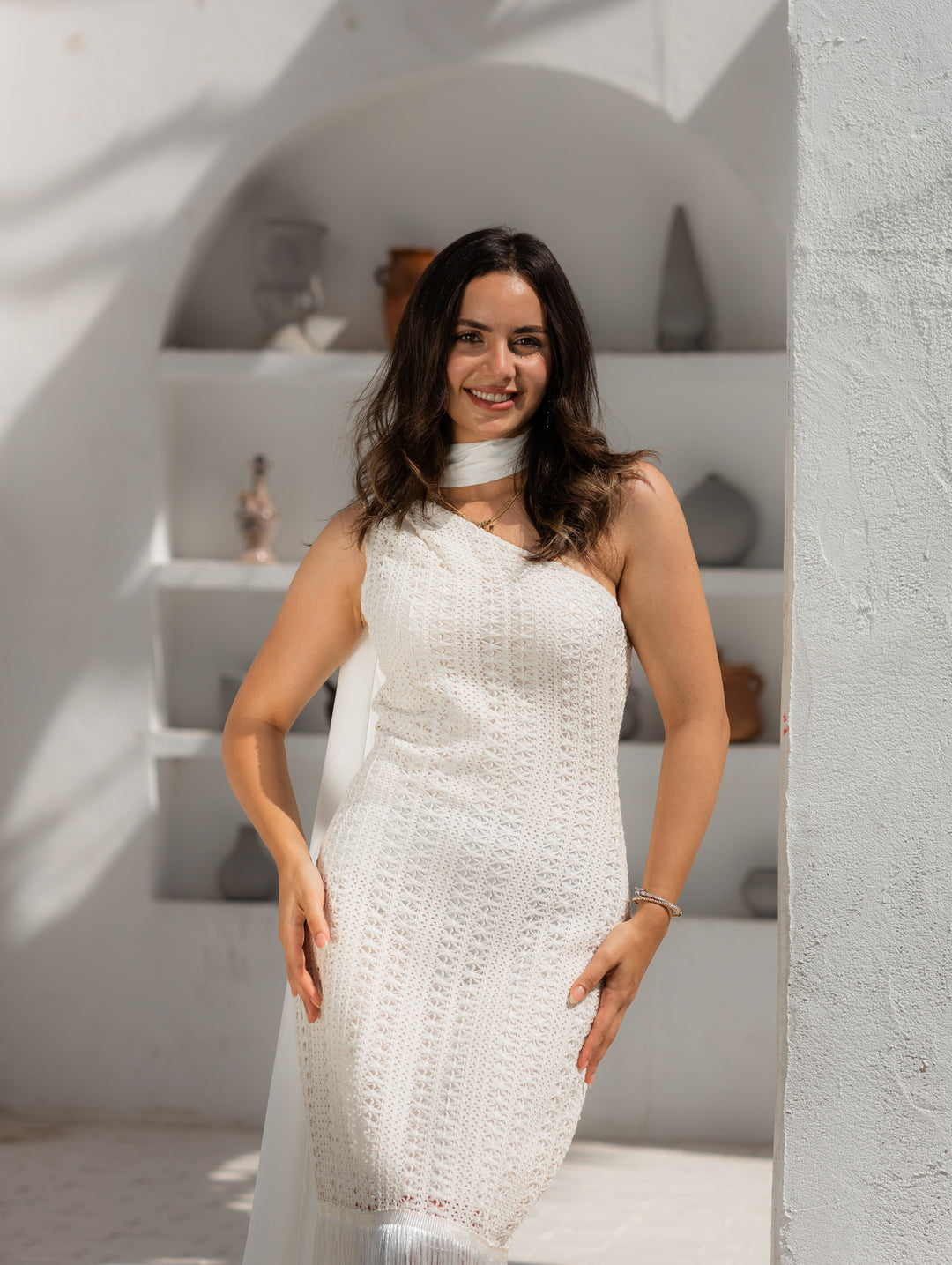 Elegant knit dress
