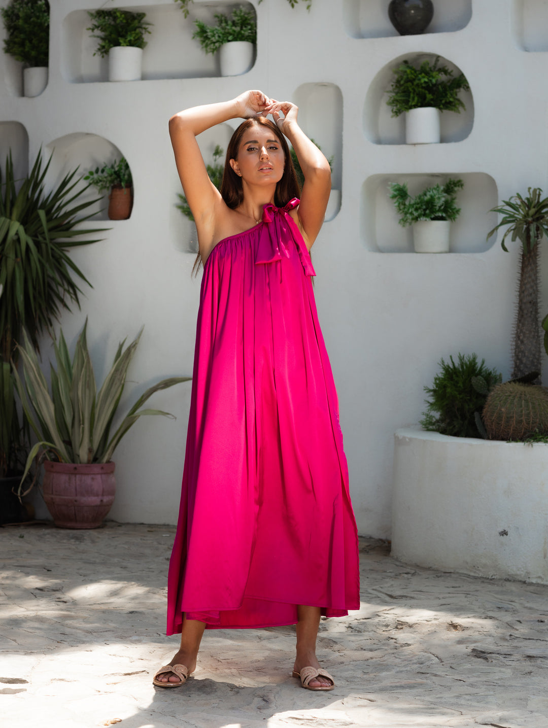 Satin dress
