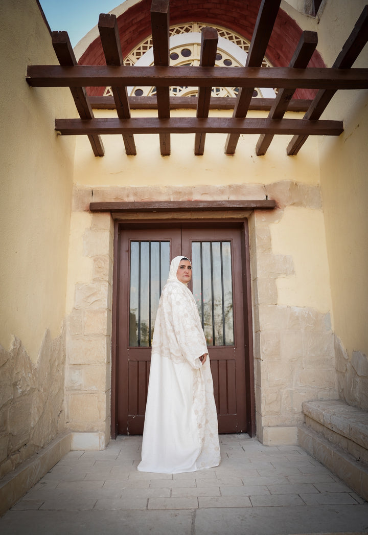 linen kaftan emroidered