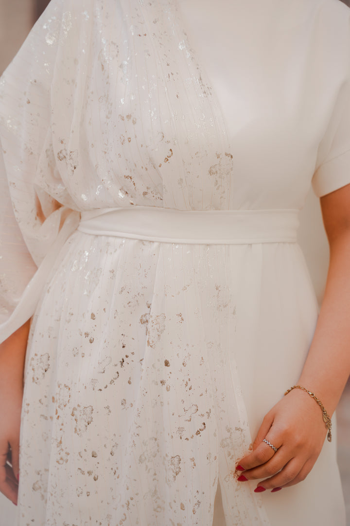 chiffon dress/abaya