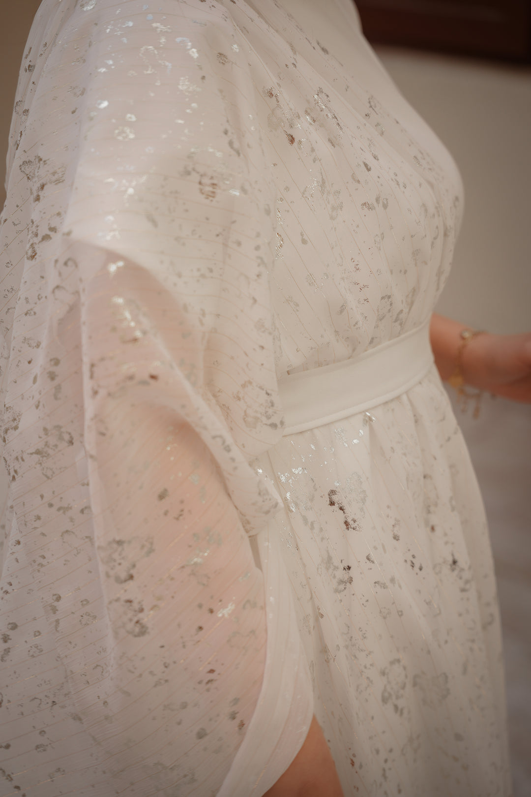 chiffon dress/abaya