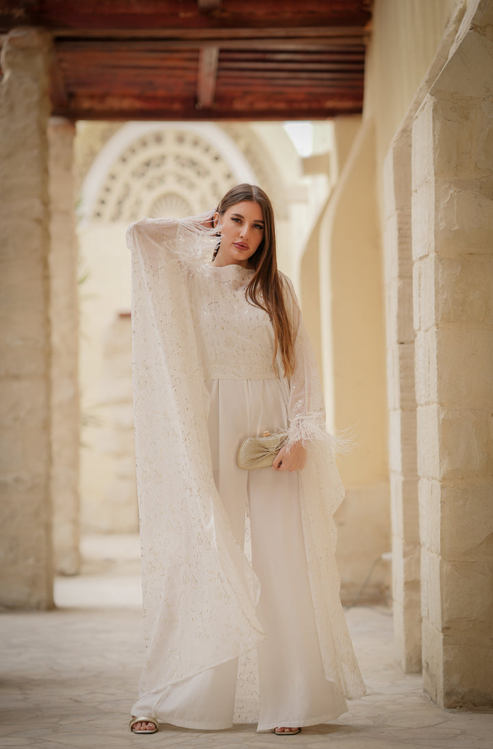 chiffon abaya/dress