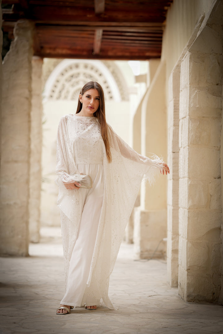 chiffon abaya/dress