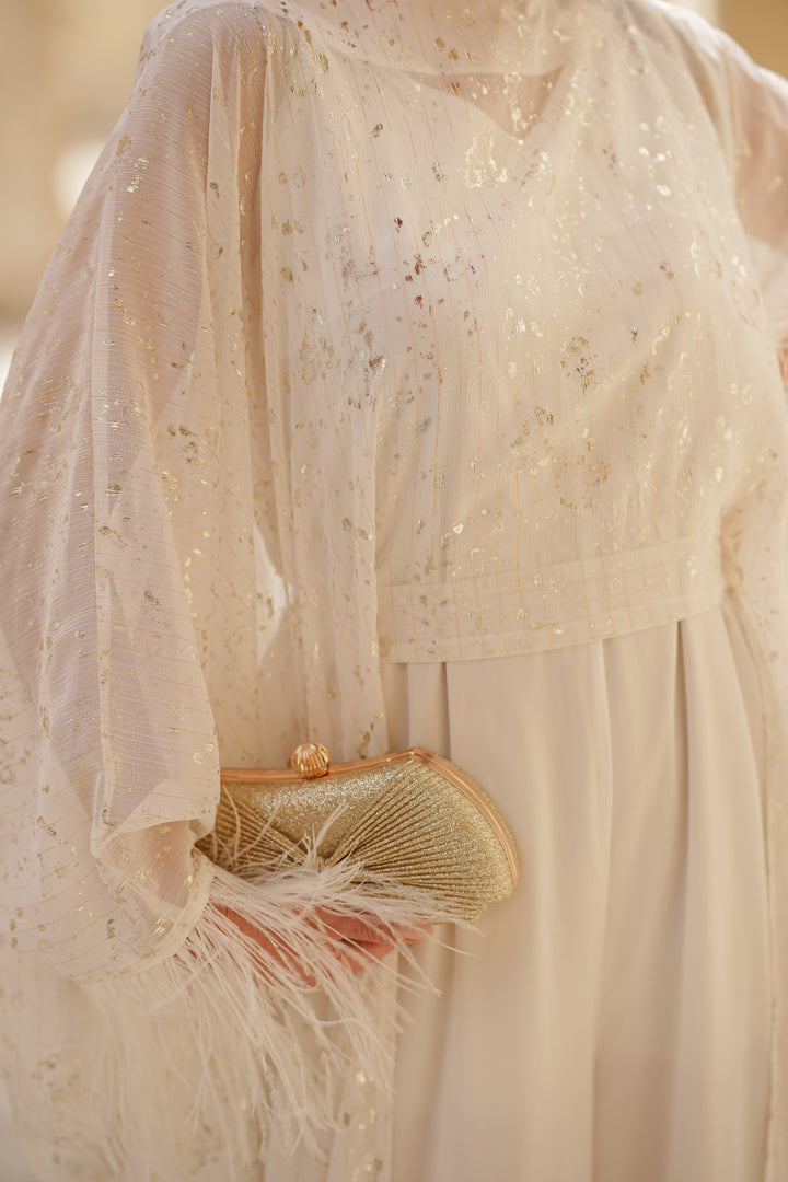 chiffon abaya/dress