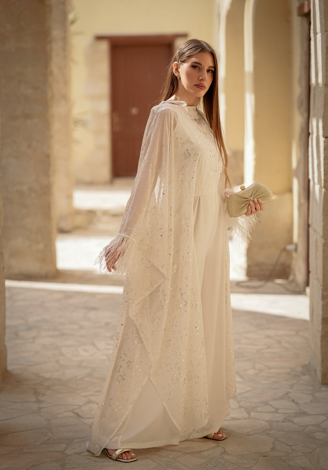 chiffon abaya/dress