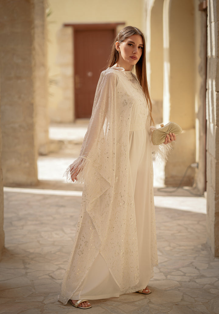chiffon abaya/dress