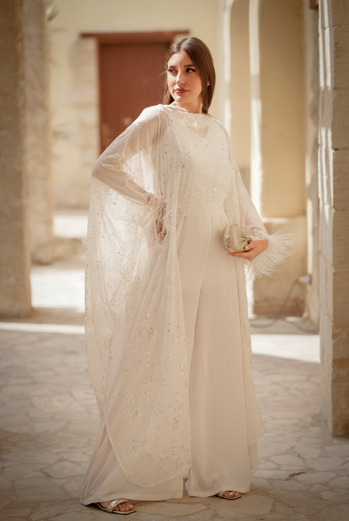 chiffon abaya/dress