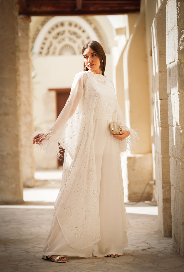 chiffon abaya/dress