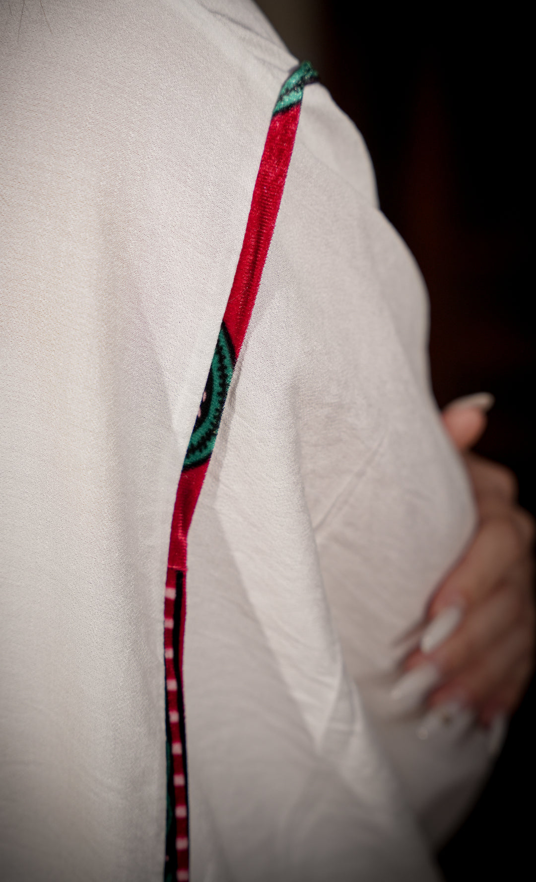 yemeni linen abaya