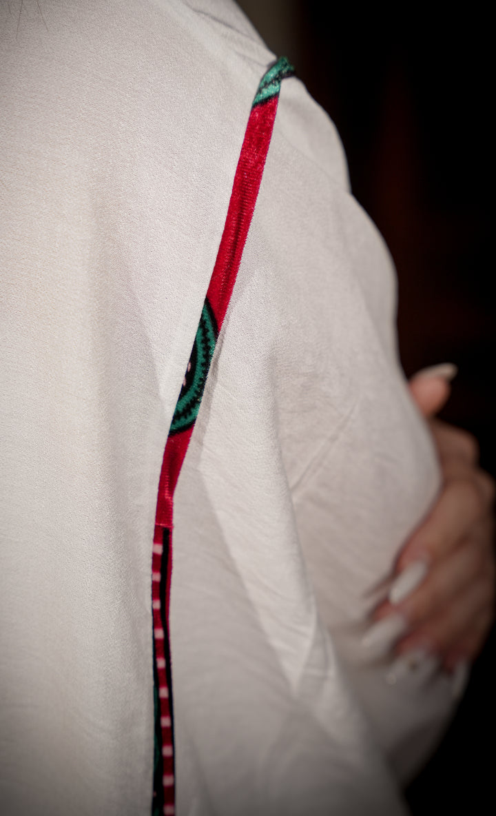 yemeni linen abaya