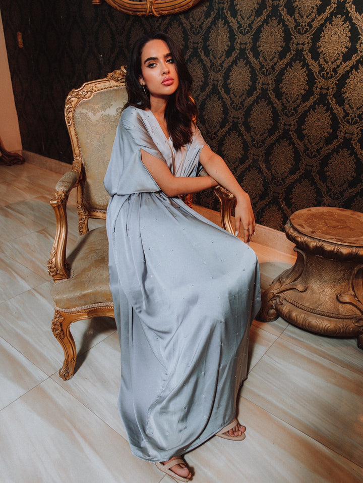 Satin cardigan