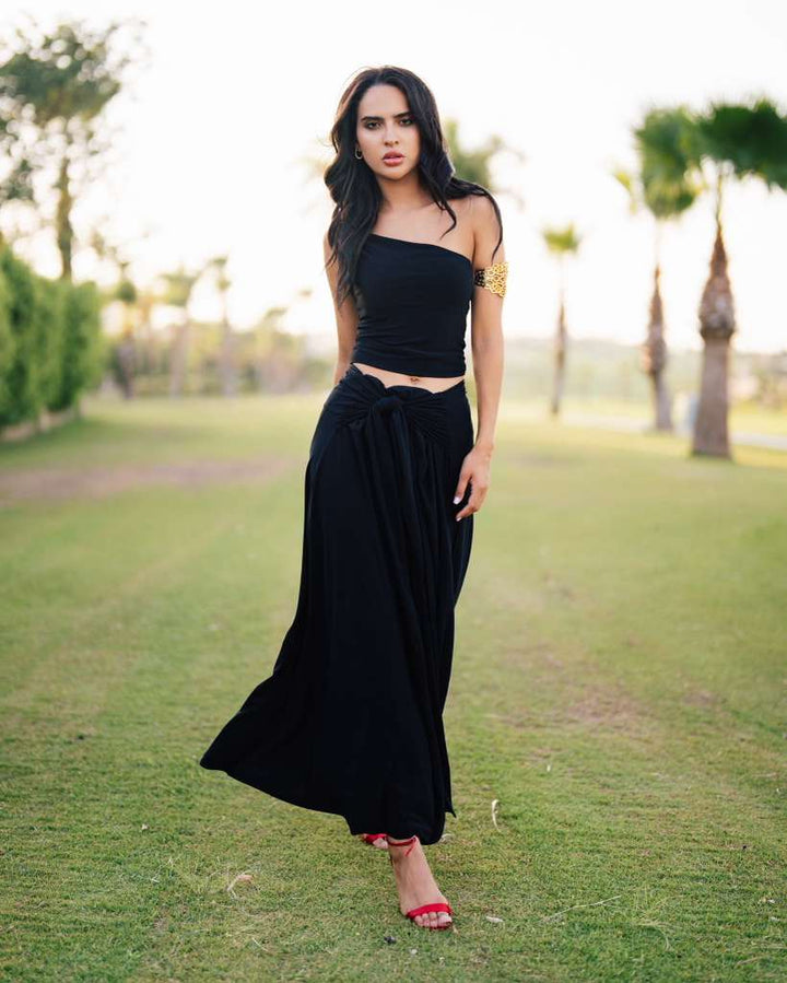 black wrap set