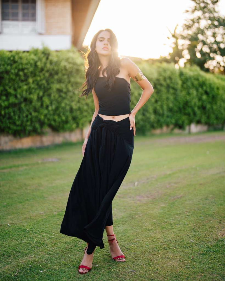 black wrap set