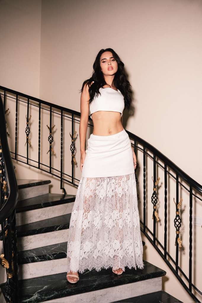 Wrapped top dress