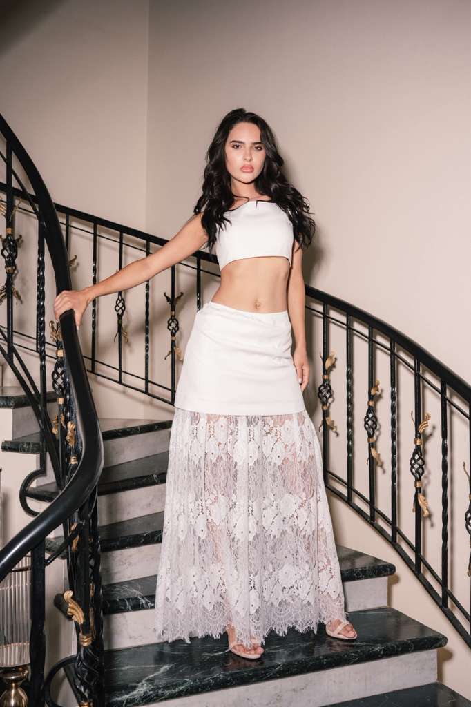 Wrapped top dress